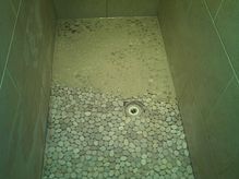 Wet Room Floor 03 - 01- Pebbled Floor